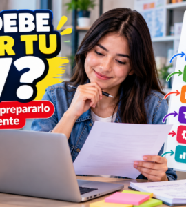 ¿Qué debe llevar un CV? Guía sencilla para preparar tu currículum