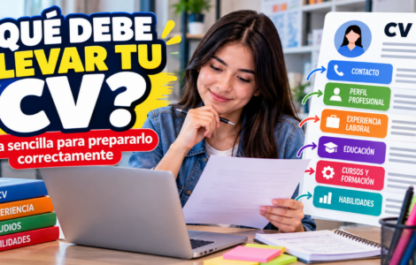 ¿Qué debe llevar un CV? Guía sencilla para preparar tu currículum