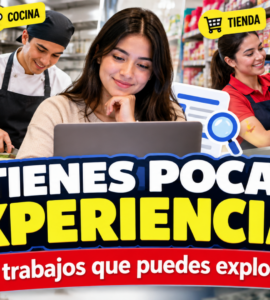 10 trabajos a los que puedes postular si tienes poca experiencia