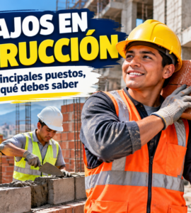 Trabajos en construcción: puestos, funciones y qué debes saber