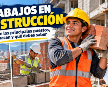 Trabajos en construcción: puestos, funciones y qué debes saber