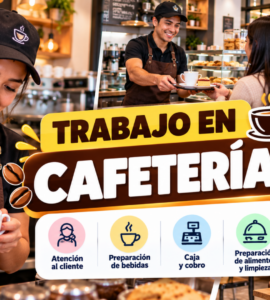 Trabajar en cafeterías: puestos, funciones y cómo buscar oportunidades