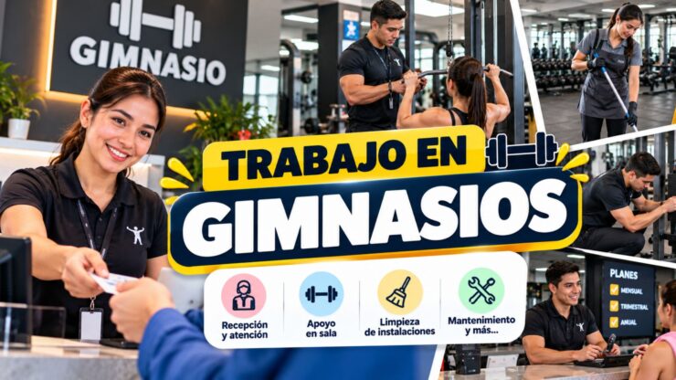 Trabajar en gimnasios: puestos, funciones y cómo buscar oportunidades