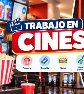 Trabajar en cines: puestos, funciones y cómo buscar oportunidades
