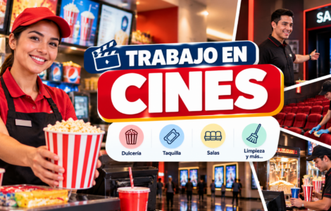 Trabajar en cines: puestos, funciones y cómo buscar oportunidades