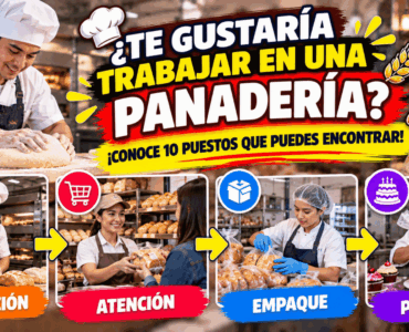 ¿TE GUSTARÍA TRABAJAR EN UNA PANADERÍA?