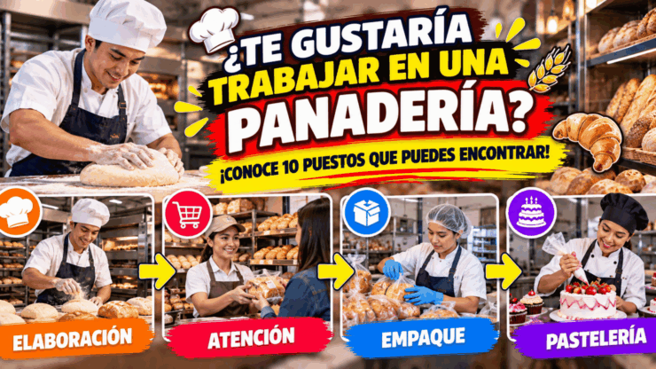 ¿TE GUSTARÍA TRABAJAR EN UNA PANADERÍA?