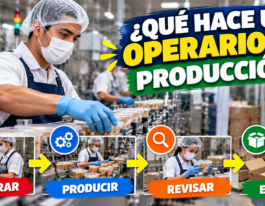 Qué hace un operario de producción? Funciones y habilidades