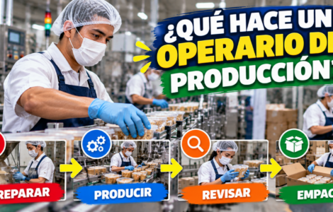 Qué hace un operario de producción? Funciones y habilidades
