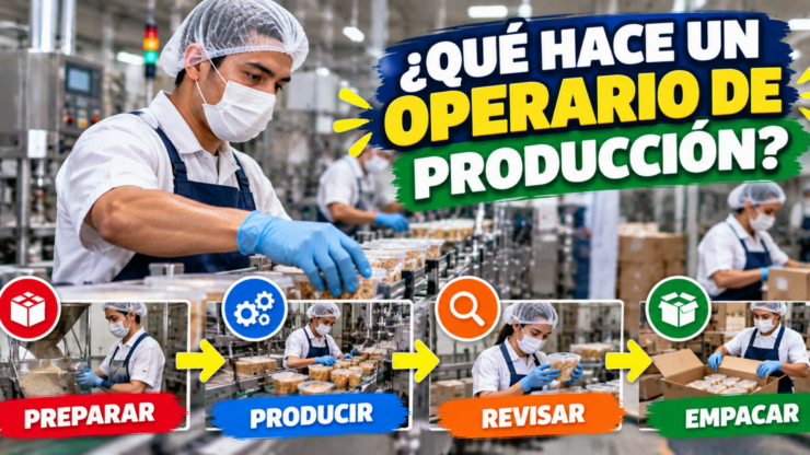 Qué hace un operario de producción? Funciones y habilidades